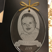 Personalized Glass Keepsake