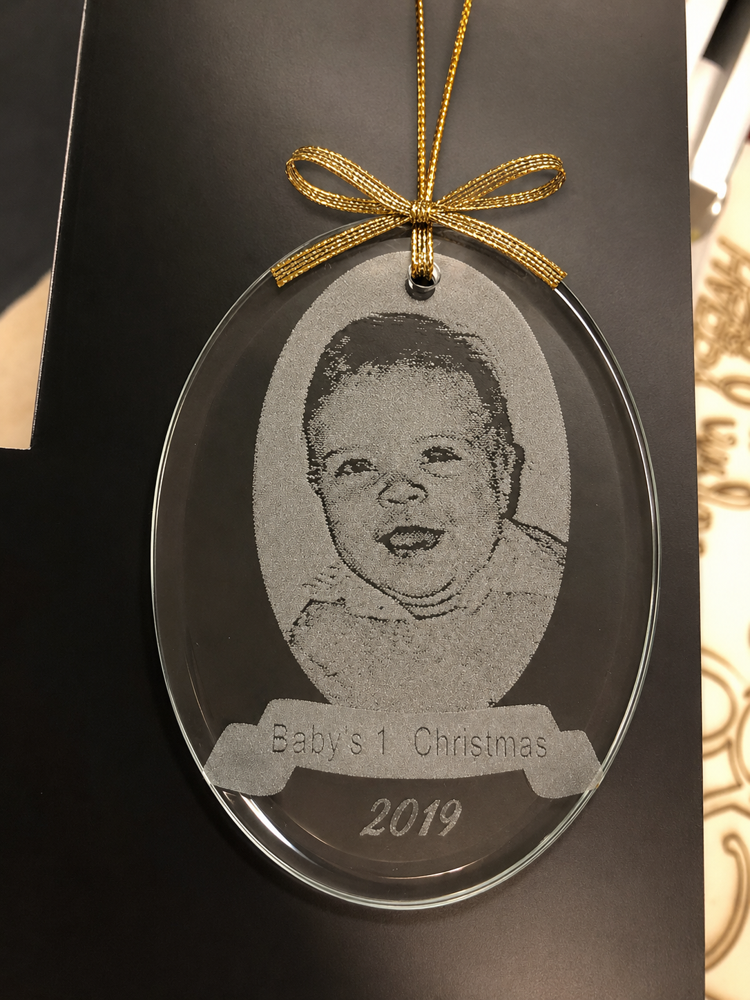 Personalized Glass Keepsake