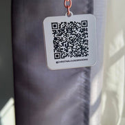 Personalized QR Code Keychain