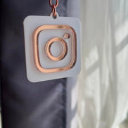 Personalized QR Code Keychain