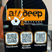Custom Branded QR Sign