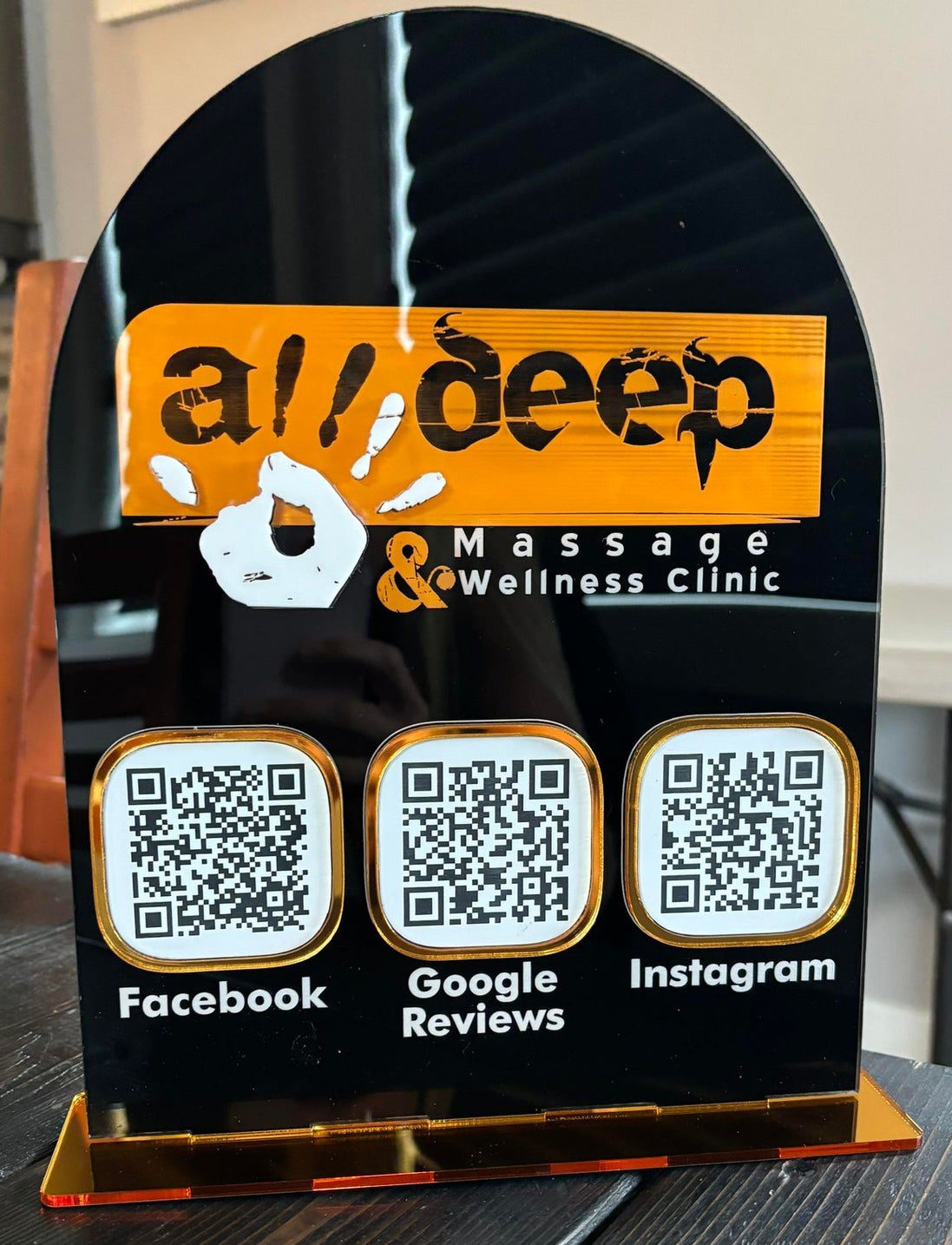 Custom Branded QR Sign