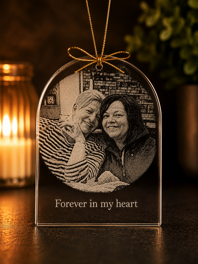 Personalized Glass Keepsake