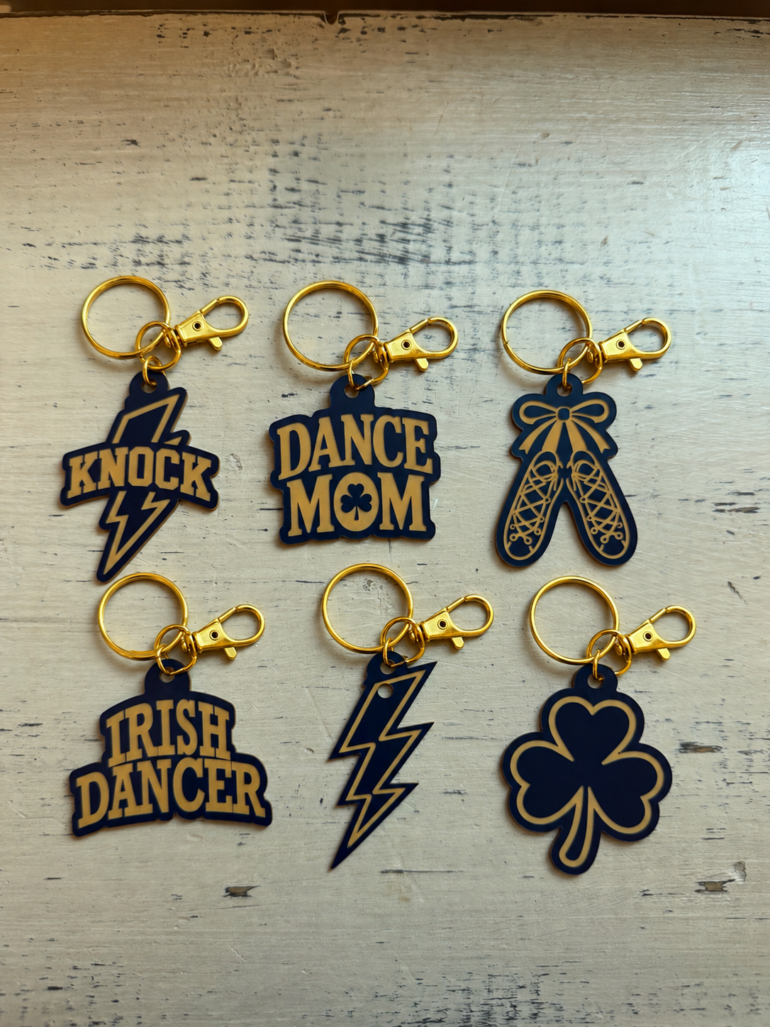 Knock O' Hogan Keychains