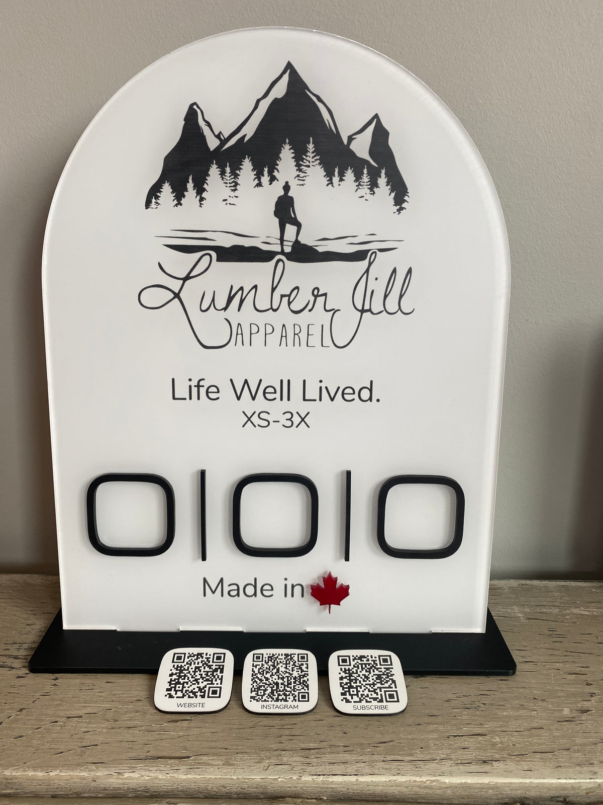 Custom Branded QR Sign