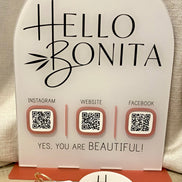 Custom Branded QR Sign