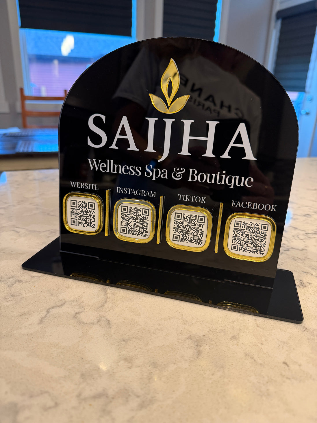 Custom Branded QR Sign