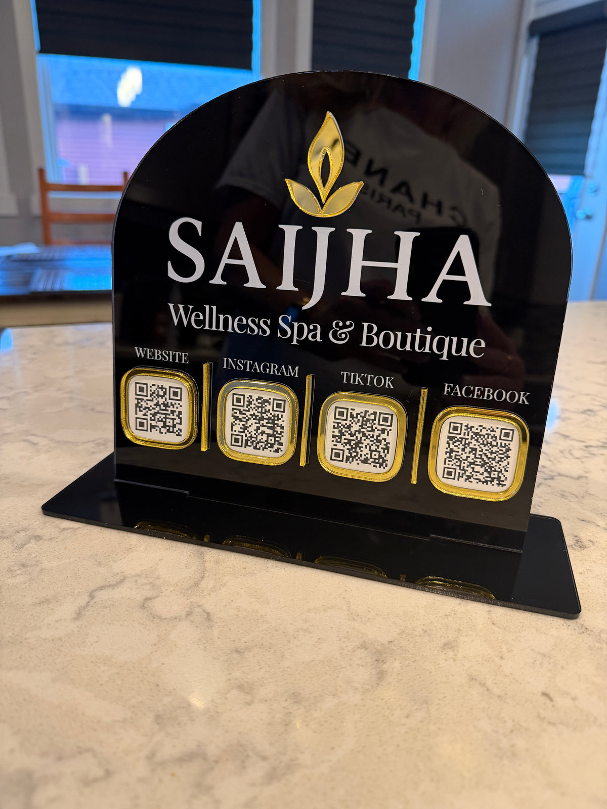 Custom Branded QR Sign