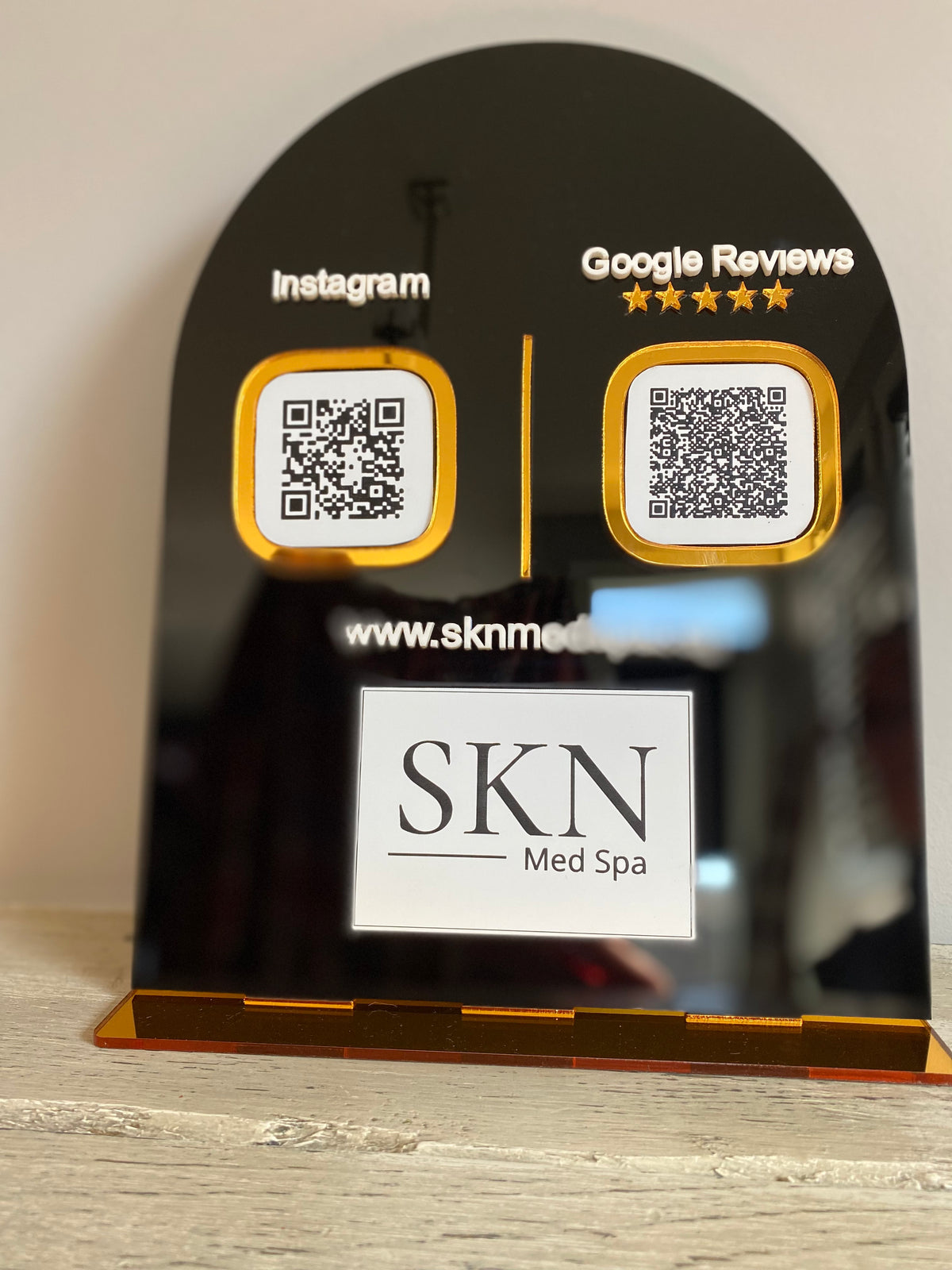 Custom Branded QR Sign