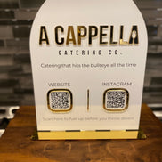 Custom Branded QR Sign