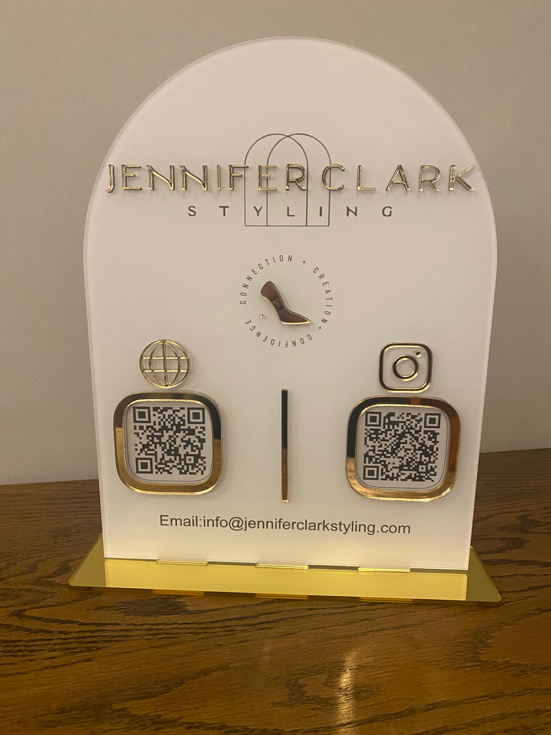 Custom Branded QR Sign