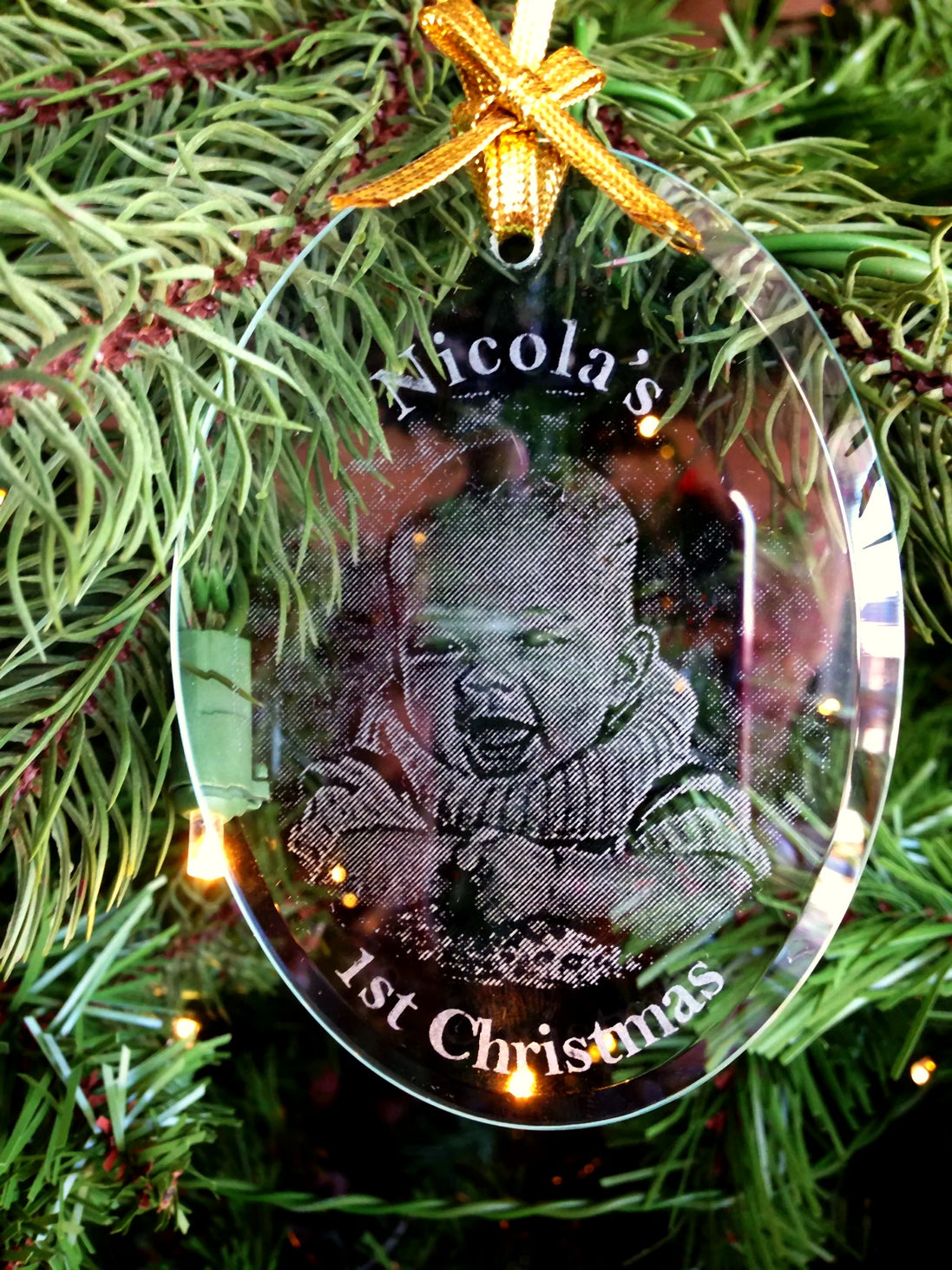 Personalized Glass Keepsake