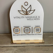 Custom Branded QR Sign