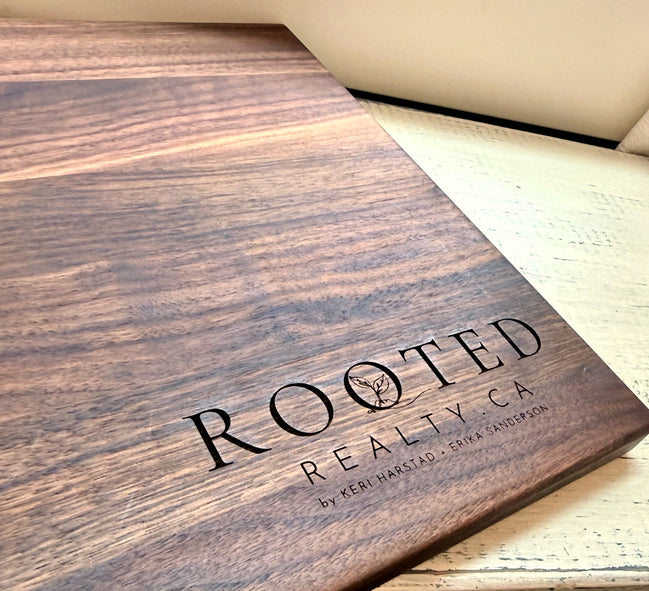 Personalized Walnut Cutting Board