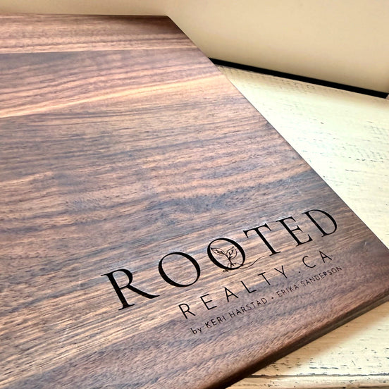 Personalized Walnut Cutting Board