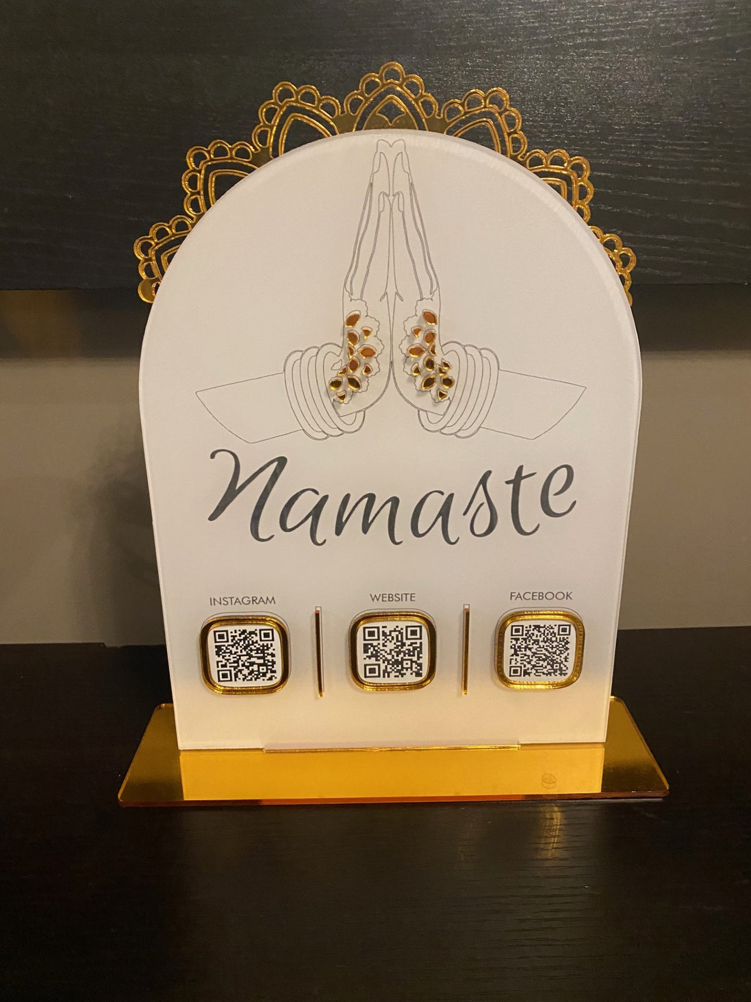 Custom Branded QR Sign