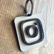 Personalized QR Code Keychain