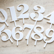 Numeric Cake Topper Sets