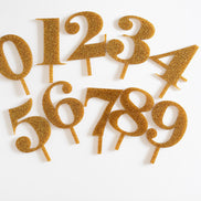 Numeric Cake Topper Sets