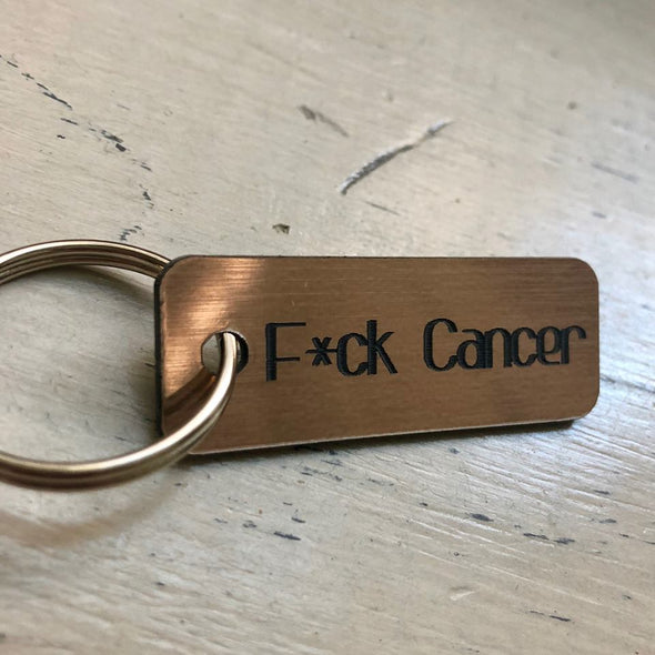 F*ck Cancer Keychain