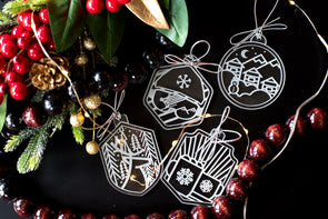Holiday Ornaments - Acrylic