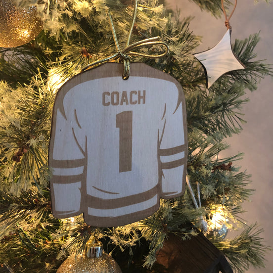 #1 Coach Ornament