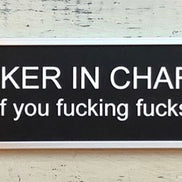 Humor Desk Plate