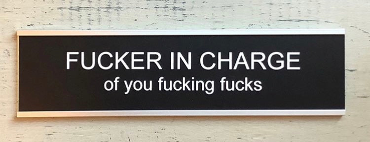 Humor Desk Plate