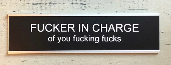 Humor Desk Plate