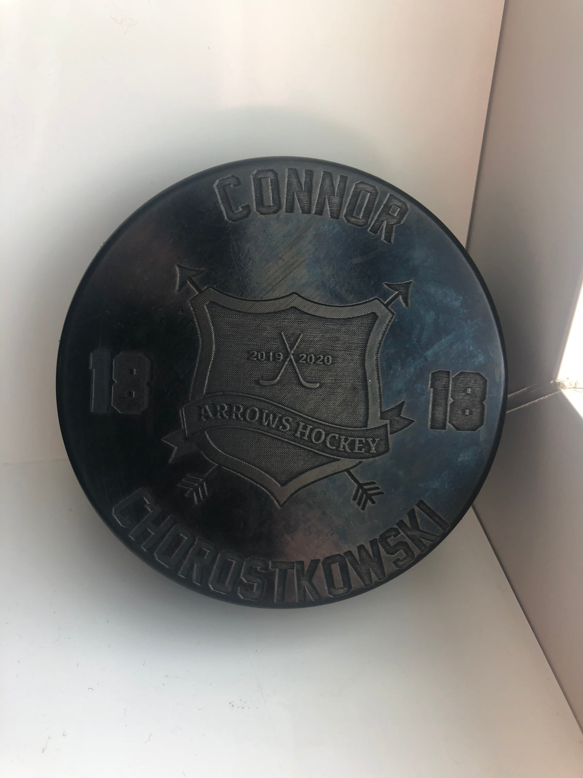 Personalized Hockey Puck