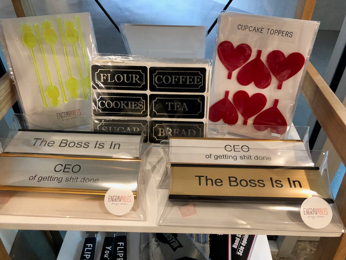 Humor Desk Plate
