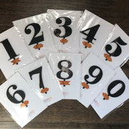 Numeric Cake Topper Sets