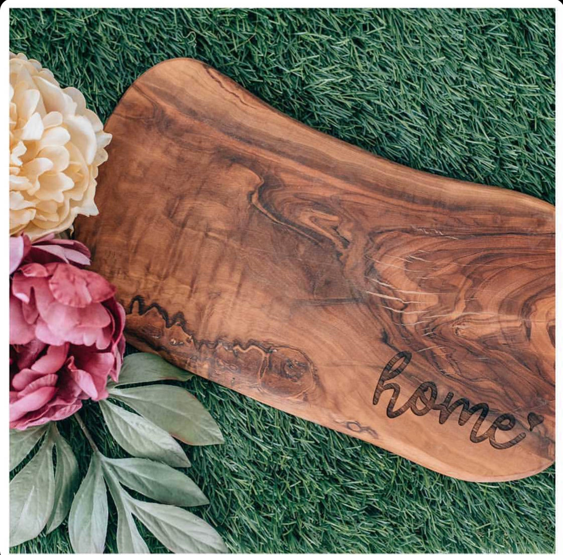 Custom Olive Wood Board