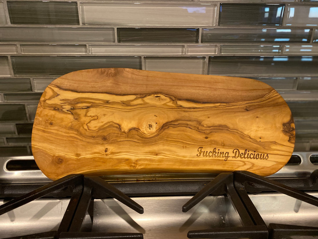 Custom Olive Wood Board