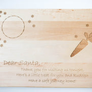 Dear Santa - Milk & Cookies Board