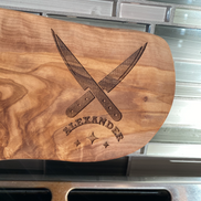 Custom Olive Wood Board